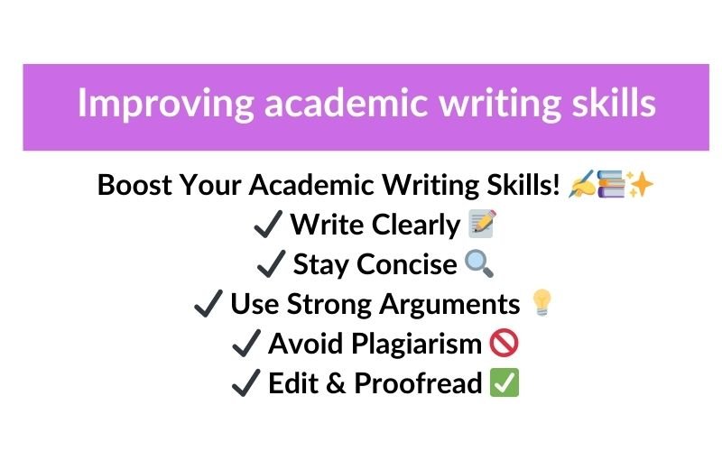 How to Improve Academic Writing Skills?